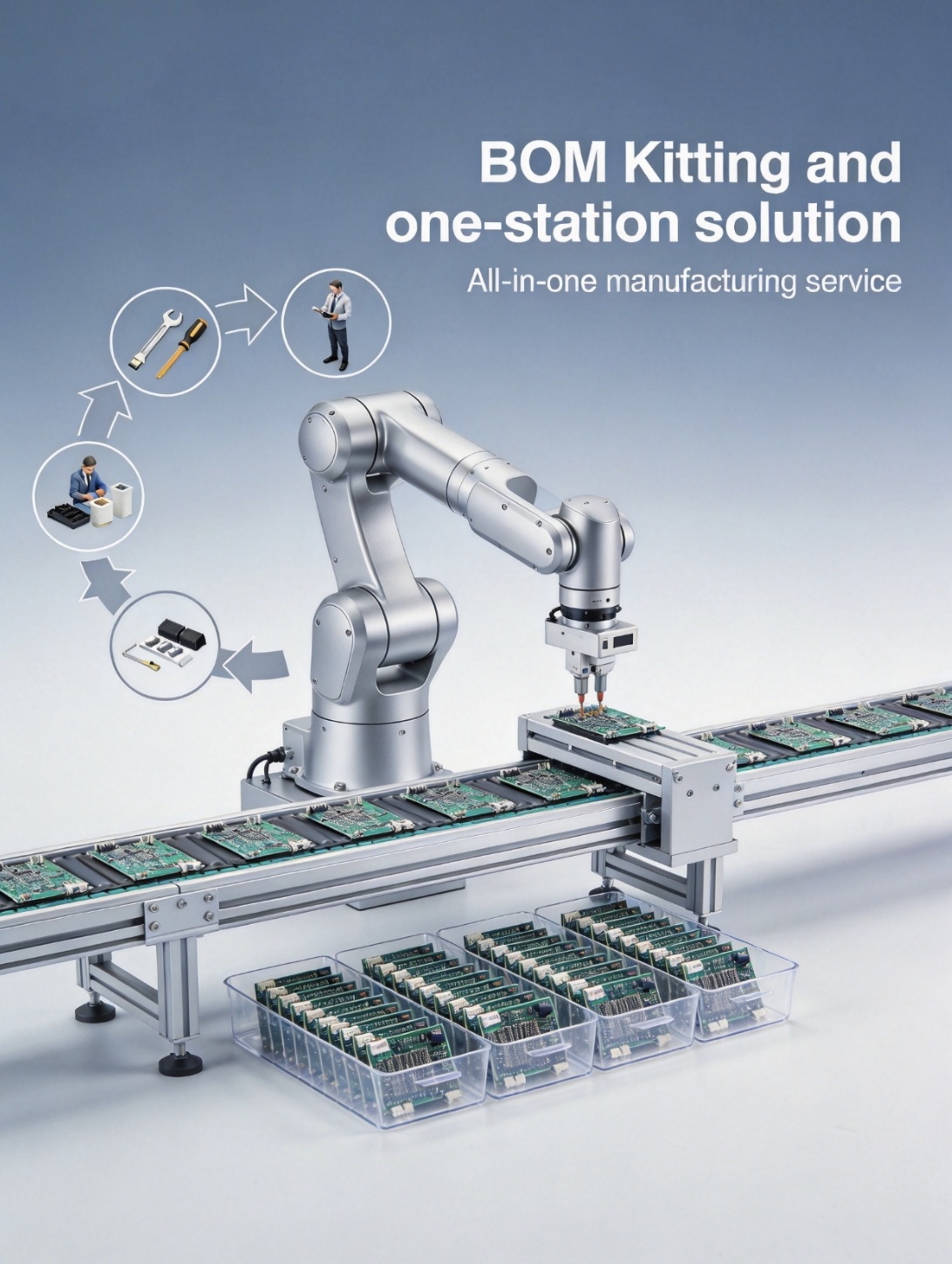 Bom kitting and One-Station Solution