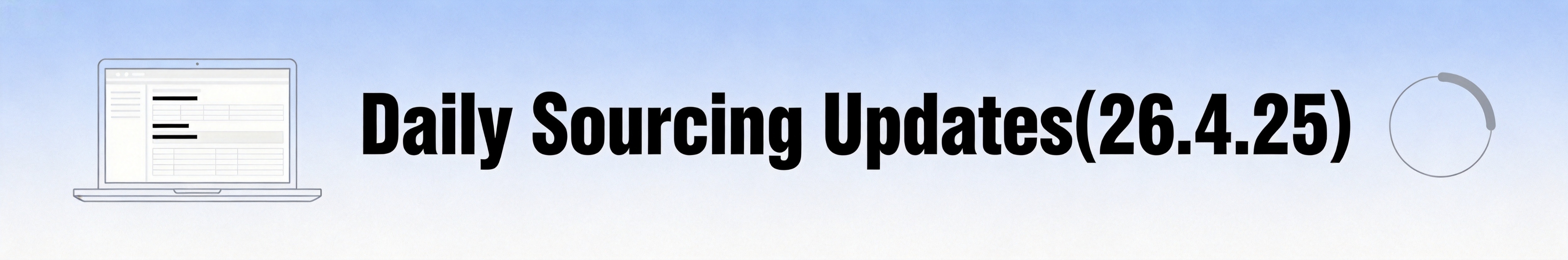 Long-term buyer for these items(26.4.25)