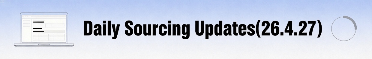 Long-term buyer for these items(26.4.27)